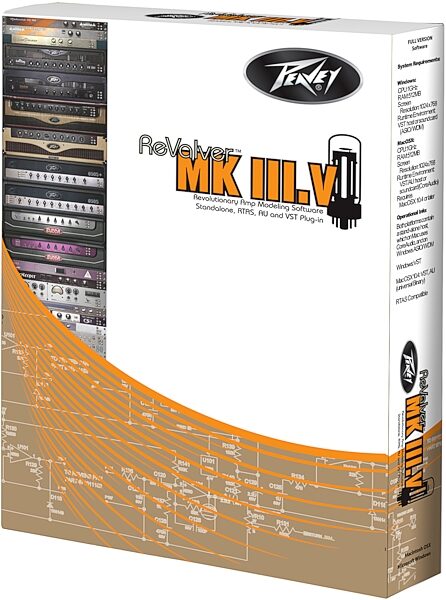 open zoom image for Peavey ReValver MKIII.V Amplifier and Effects Modeling Software, Main