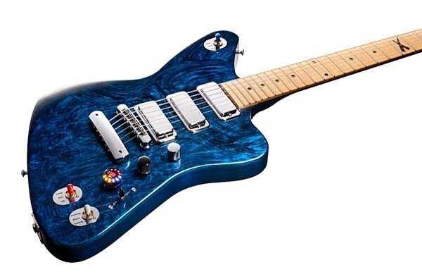 open zoom image for Gibson Firebird X Electric Guitar with Case, Bluevolution Closeup
