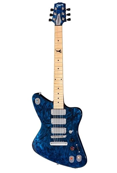 open zoom image for Gibson Firebird X Electric Guitar with Case, Bluevolution