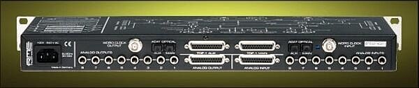 open zoom image for RME ADI8DS 8-Channel AD/DA and Format Converter, Rear