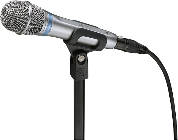 open zoom image for Audio-Technica AE4100LE 50th Anniversary Dynamic Handheld Microphone, Angle