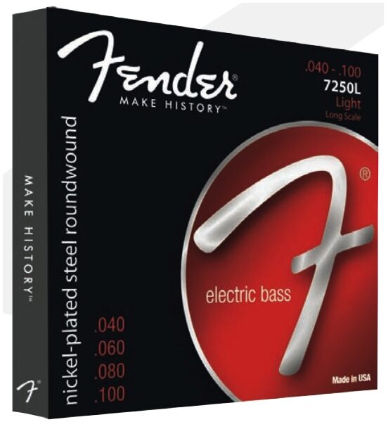 open zoom image for Fender Super 7250s Electric Bass Strings, 40-100, 7250L, Main