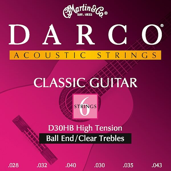 open zoom image for Martin Darco Classical Acoustic Guitar Strings, D30HB