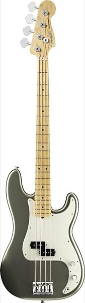 open zoom image for Fender American Standard Precision Electric Bass, Maple Fingerboard with Case, Jade Pearl