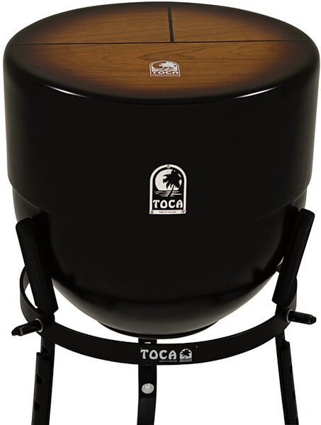 open zoom image for Toca Triple Conga Cajon (with Stand), Closeup
