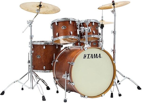 open zoom image for Tama VL52KS Silverstar Accel-Driver 5-Piece Drum Shell Kit, Antique Brown Birch