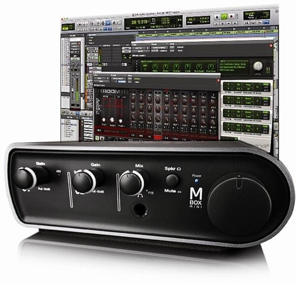 open zoom image for Avid Mbox Mini USB Audio Interface (with Pro Tools Express), Main