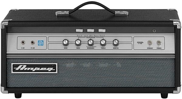 open zoom image for Ampeg V-4B Bass Amplifier Head (100 Watts), New, Front