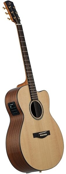 open zoom image for Bedell BSMCE-18-G Encore Orchestra Acoustic-Electric Guitar with Gig Bag, Left