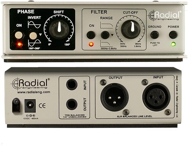 open zoom image for Radial Phazer Variable Phase Controller, Back and Front
