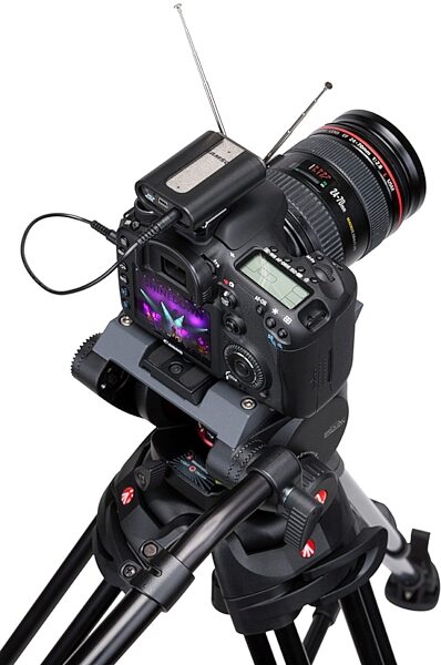 open zoom image for Samson Airline Micro Camera Lavalier Wireless System, AirLine on Canon DSLR