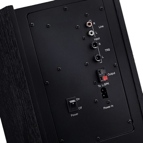 open zoom image for Hercules XPS 2.0 80 Powered Studio DJ Monitors, Rear