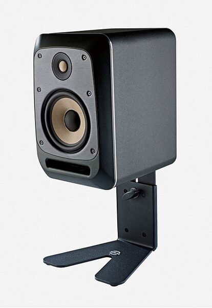 open zoom image for K&M 26774 Desktop Studio Monitor Stand, Single, Open Box (Like New), ve
