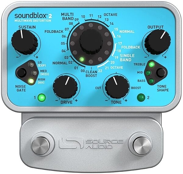 open zoom image for Source Audio SA220 Soundblox 2 Multiwave Distortion Pedal, Main