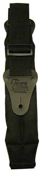 open zoom image for Eagle Mountain Parapac Guitar Strap, Black Folded