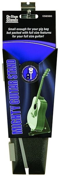open zoom image for On-Stage GS6500 Mighty Guitar Stand, New, Package