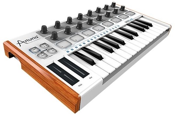 open zoom image for Arturia MiniLab USB Mini Keyboard Controller, 25-Key, Angle