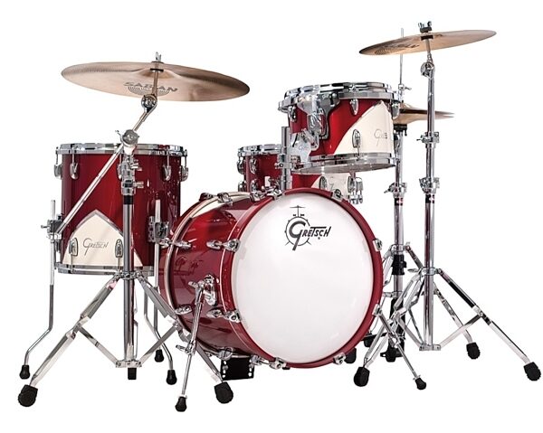 open zoom image for Gretsch Renown '57 Bop Drum Shell Kit (4-Piece), Motor City Onyx