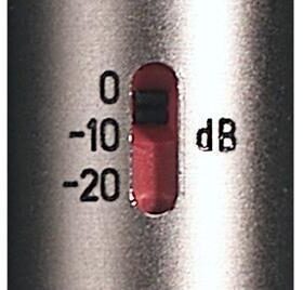 open zoom image for AKG C 451 B Cardioid Condenser Microphone, Pad