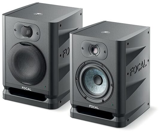 open zoom image for Focal Alpha 50 EVO Powered Studio Monitor, Single Speaker, Black, With and Without Grille