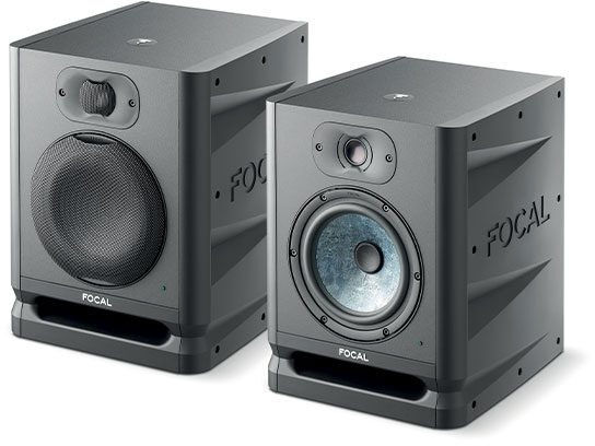open zoom image for Focal Alpha 65 EVO Powered Studio Monitor, Single Speaker, Black, With and Without Grille