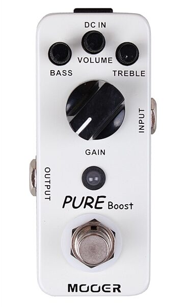 open zoom image for Mooer Pure Boost Clean Boost Pedal, Main