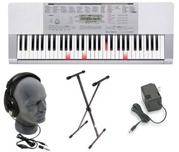 open zoom image for Casio LK280 Lighted Keyboard (61-Key), Premium Pack