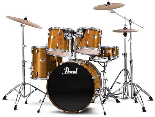 open zoom image for Pearl ELX825 Export Select 5-Piece Drum Kit, Amber Mist
