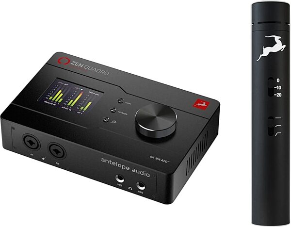 open zoom image for Antelope Audio Zen Quadro Synergy Core USB Audio Interface, Bundle with Antelope Audio Edge Note Modeling Microphone, Main