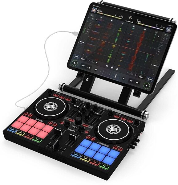 open zoom image for Reloop Ready DJ Controller, Open Box (Very Good), Angled with head Front