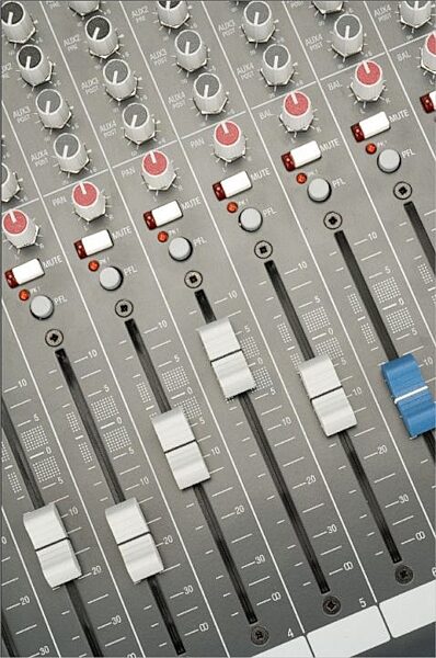 open zoom image for Allen and Heath ZED-14 14-Channel Mixer with USB Interface, New, 100mm Faders