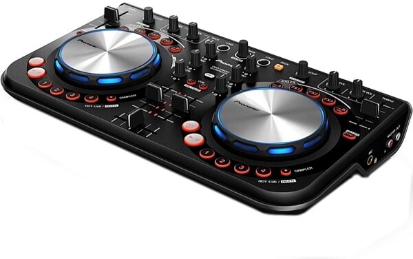 open zoom image for Pioneer DDJ-WeGO Compact DJ Controller, Black Angle