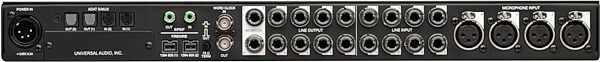 open zoom image for Universal Audio Apollo Quad Thunderbolt Audio Interface with DSP, Back