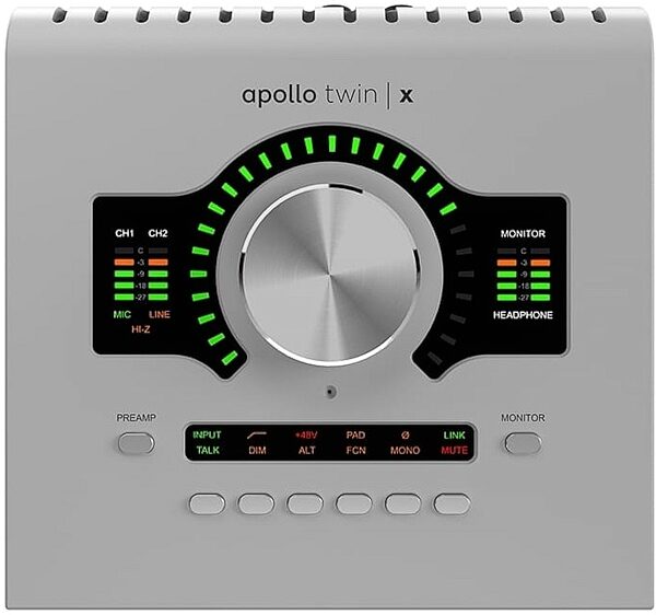 open zoom image for Universal Audio Apollo Twin X Duo Gen 2 Thunderbolt Audio Interface, Studio+ Edition, New, Main