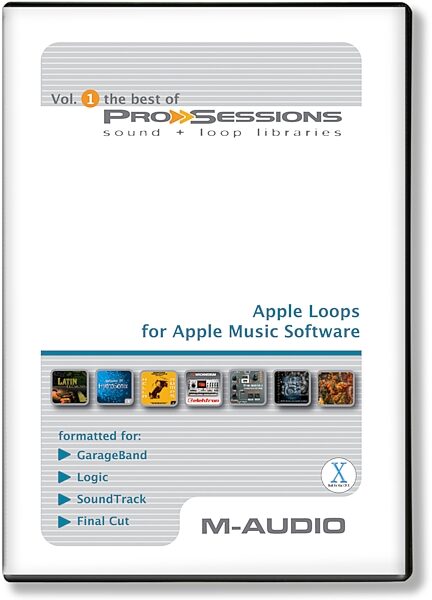 open zoom image for MAudio The Best of Pro Sessions Volume 1 Loop CD, Main
