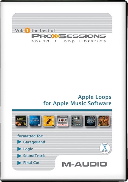 open zoom image for M-Audio Best of ProSessions Loops (Macintosh), Main