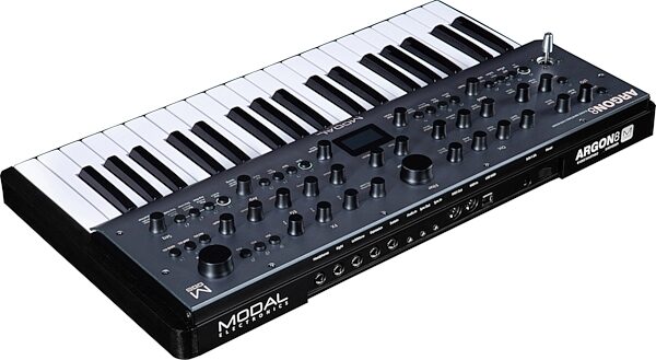 open zoom image for Modal Argon8 Synthesizer, 37-Key, Customer Return, Open Box (Very Good), Action Position Back