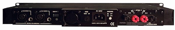 open zoom image for ART SLA1 Power Amplifier (2x100 Watts), Rear