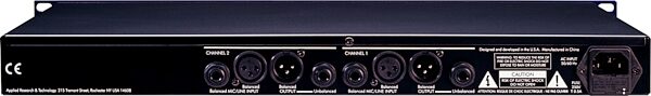 open zoom image for ART TPS II 2-Channel Tube Preamp System, Rear