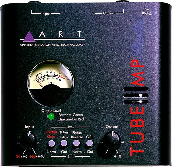 open zoom image for ART Tube MP Studio Microphone Preamp, Main