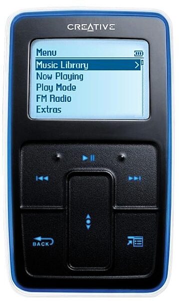 open zoom image for Creative Zen Micro 5GB Music Player, Main