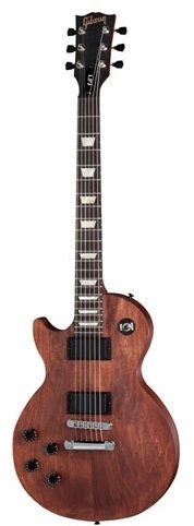 open zoom image for Gibson LPJ Les Paul Electric Guitar, Left-Handed (with Gig Bag), Chocolate