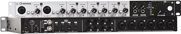 open zoom image for Steinberg UR824 USB Audio Interface, Front and Back
