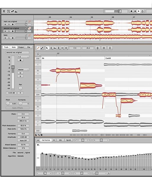open zoom image for Celemony Melodyne 5 Studio Audio Software, Digital Download, Action Position Back