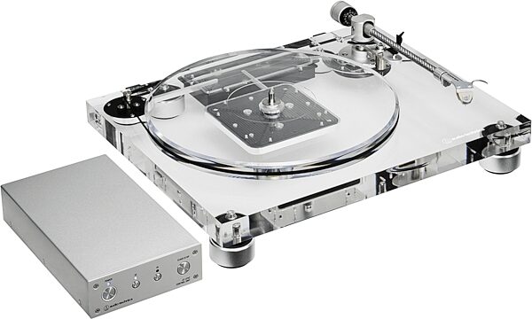 open zoom image for Audio-Technica AT-LPA2 Belt-Drive Turntable, Open Box (Like New), Turntable with Control Unit