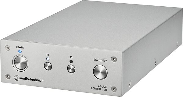 open zoom image for Audio-Technica AT-LPA2 Belt-Drive Turntable, Open Box (Like New), Control Unit Angle