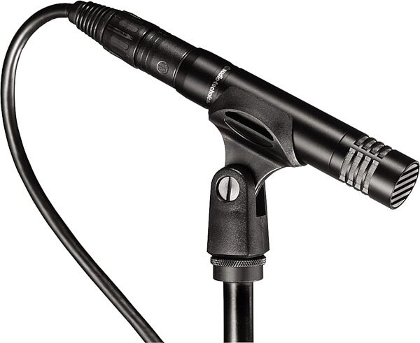 open zoom image for Audio-Technica AT2041 Studio Microphone Package, New, AT2021 on stand