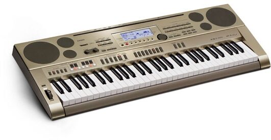 open zoom image for Casio AT-3 Oriental Electronic Keyboard (61-Key), Angle