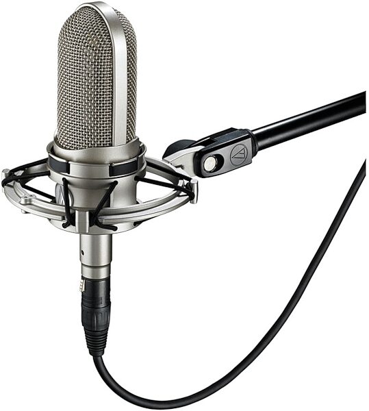 open zoom image for Audio-Technica AT4080 Bidirectional Ribbon Microphone with Shock Mount, New, In Use