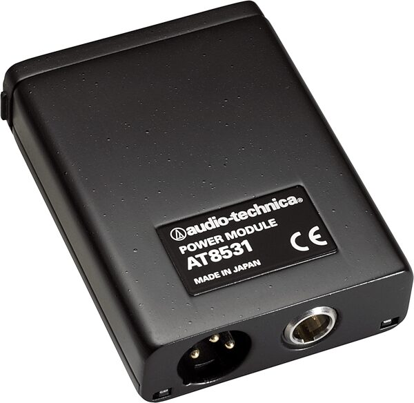open zoom image for Audio-Technica AT803 Omnidirectional Condenser Lavalier Microphone with AT8531 Power Module, New, Action Position Back